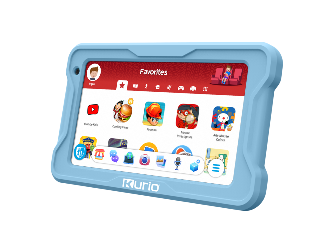 Kindertablet Lite - Kurio - 7 inch - Interface - Blauw